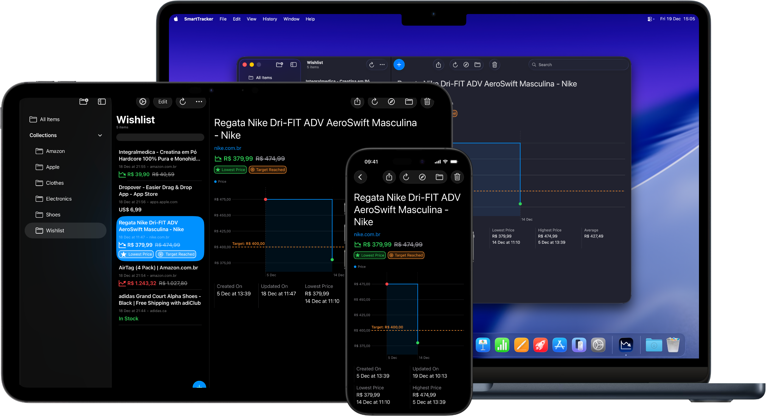 Stay in sync on iPhone, iPad, and Mac